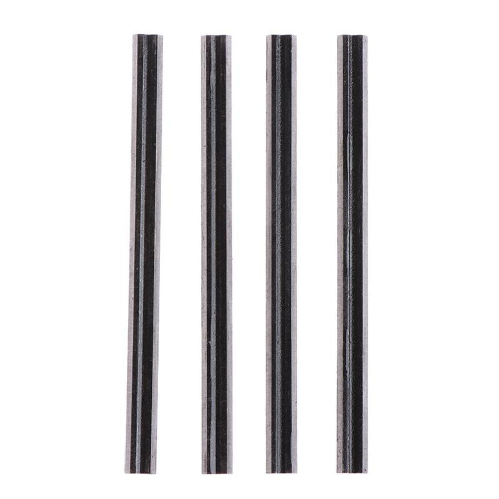 (One SIze) 10pcs/set 82mm Carbide Planer Blades For Cutting Soft Hard Woods Ply-wood Board