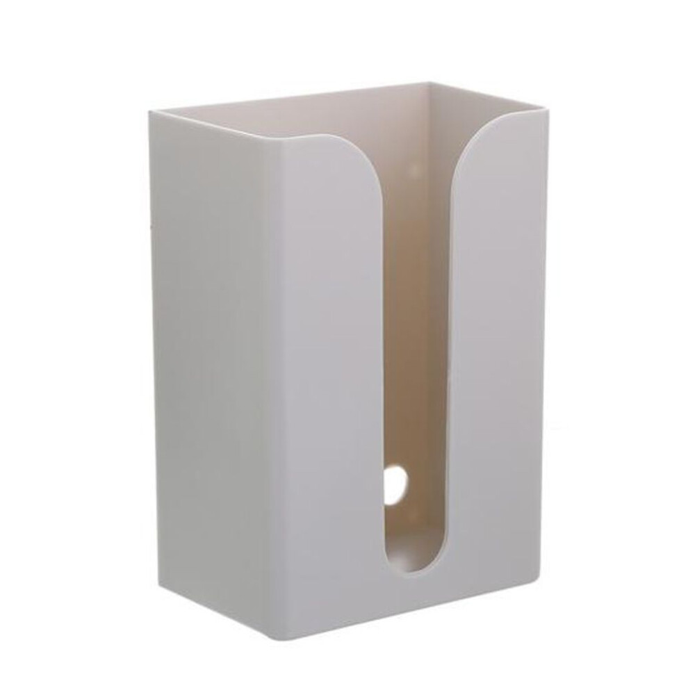(grey) Bathroom Tissue Storage Box Wall Mount Wide Mouth Toilet Paper Holder Multifunctional Living Room Dining Room Napkin Dispenser Box Household Supplies