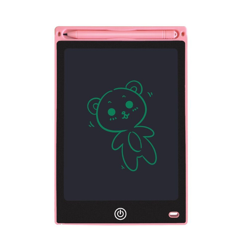 (pink, 21.6cm) Children&apos;s Doodle 21.6cm Lcd Writing Tablet Electronic Drawing Pad Handwriting Board With One-key Erase