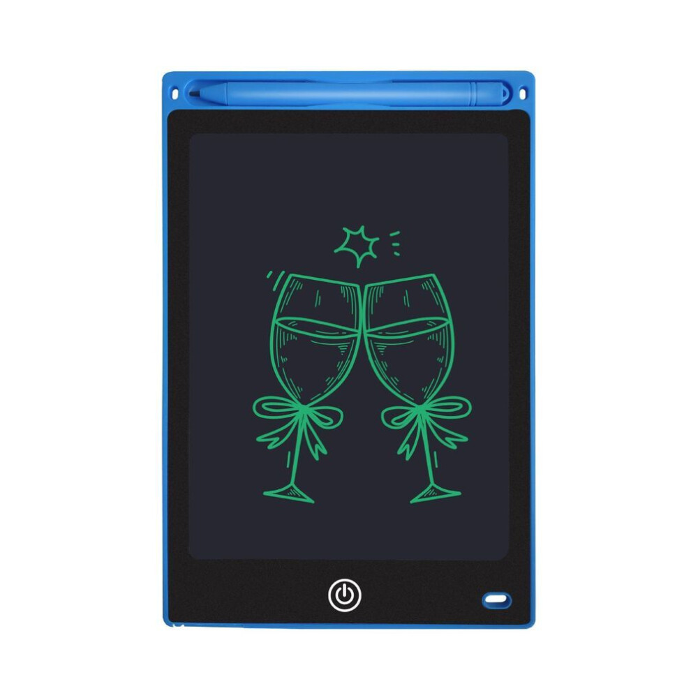 (blue, 21.6cm) Children&apos;s Doodle 21.6cm Lcd Writing Tablet Electronic Drawing Pad Handwriting Board With One-key Erase
