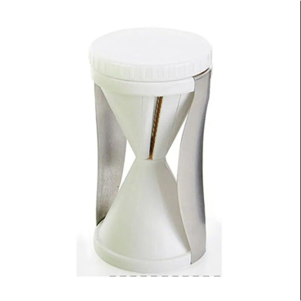 (white) Vegetable Spiralizer Bundle Fruit Slicer Julienne Peeler Stainless Steel Vegetable Spiral Slicer Julienne Cutter