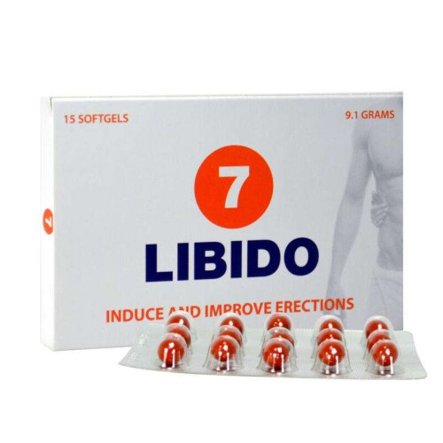 Libido 7: Erection Softgels 1