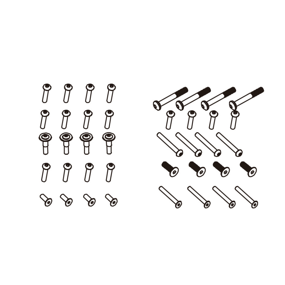 Pd Racing B Head Hex Screw Hm2.5x14 4Pcs 303-033 5056019027922