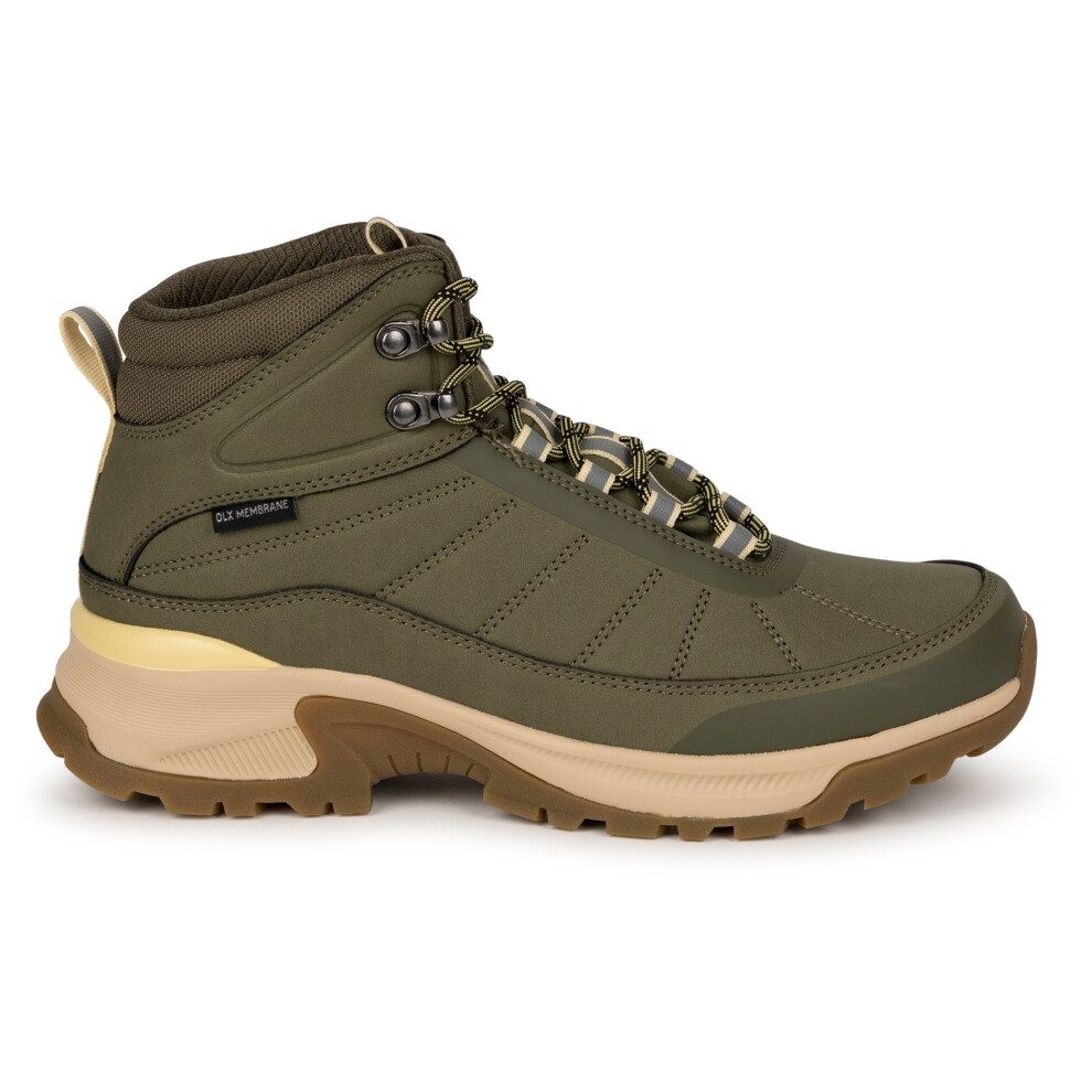(8, Sage) DLX Womens Active Walking Boots Waterproof Layla