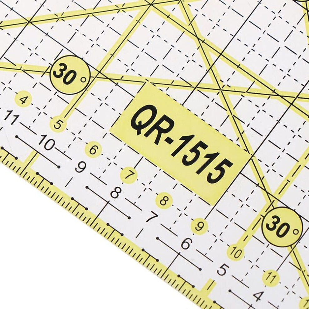 Diy Sewing Quilting Tool Square Patchwork Sewing Ruler Cutting Sewing Machine