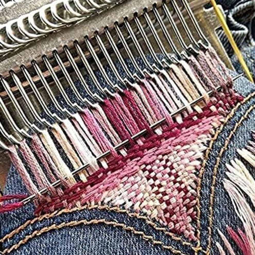 (14*17*1.2cm) Diy Loom Creative Knitting Hand-woven Wood-speed Small Sewing Machine