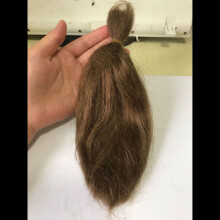(Brown) For 15g Mohair Rooting Reborn Baby Doll Diy Supplies Doll Kit Color Ship Random