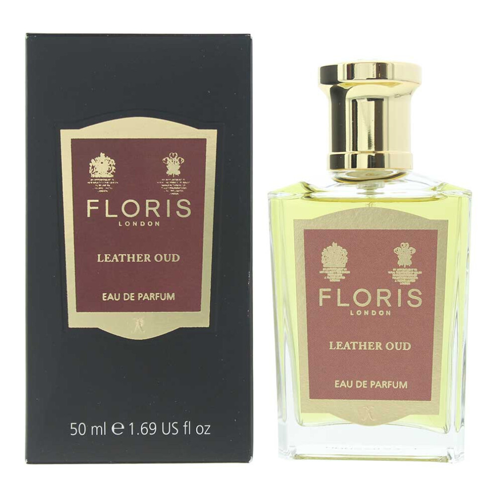 Floris Leather Oud Eau de Parfum 50ml-image-OPC-PFZVJCP-NEW