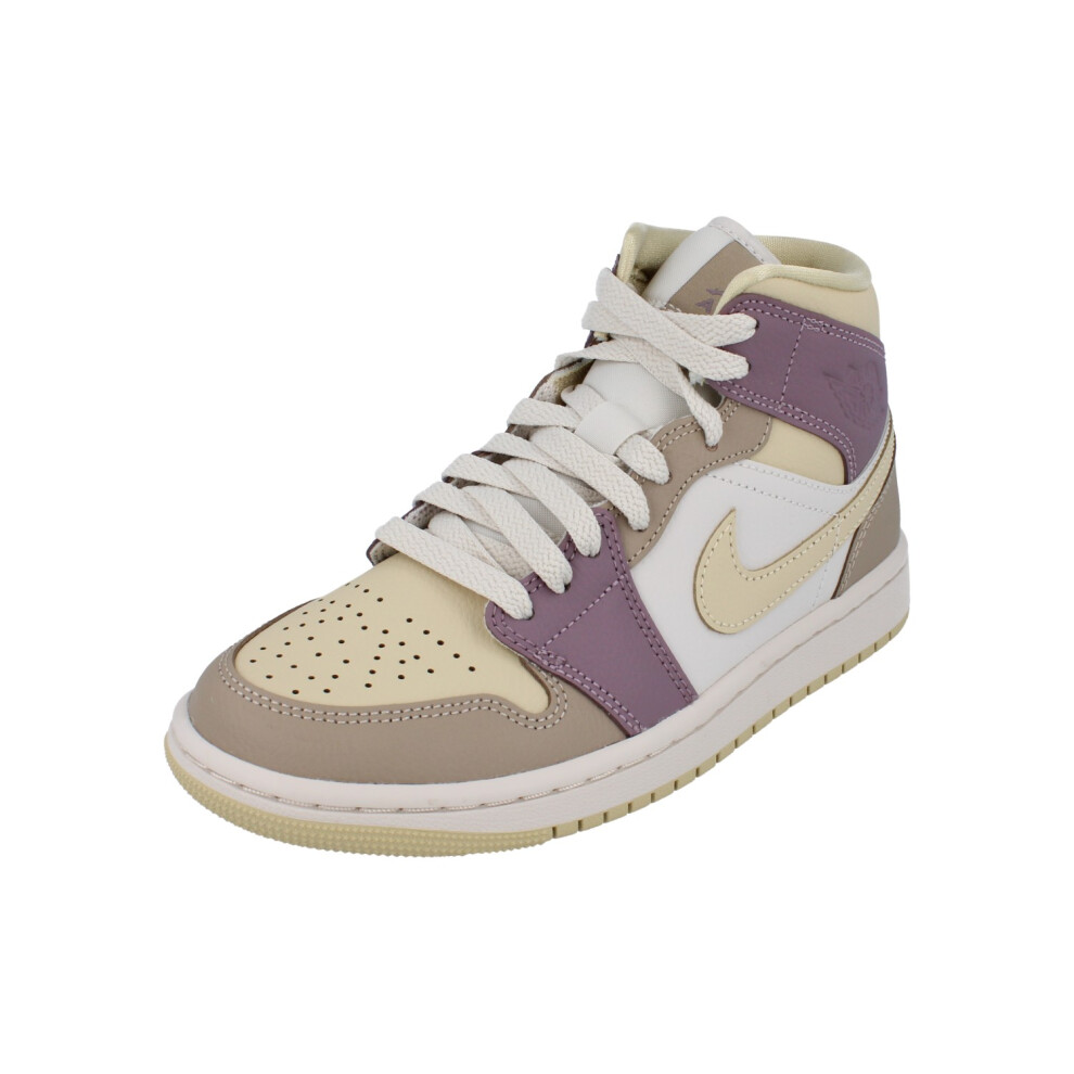 Nike (4.5) Air Jordan 1 Mid Womens Trainers Hv2370 Sneakers Shoes