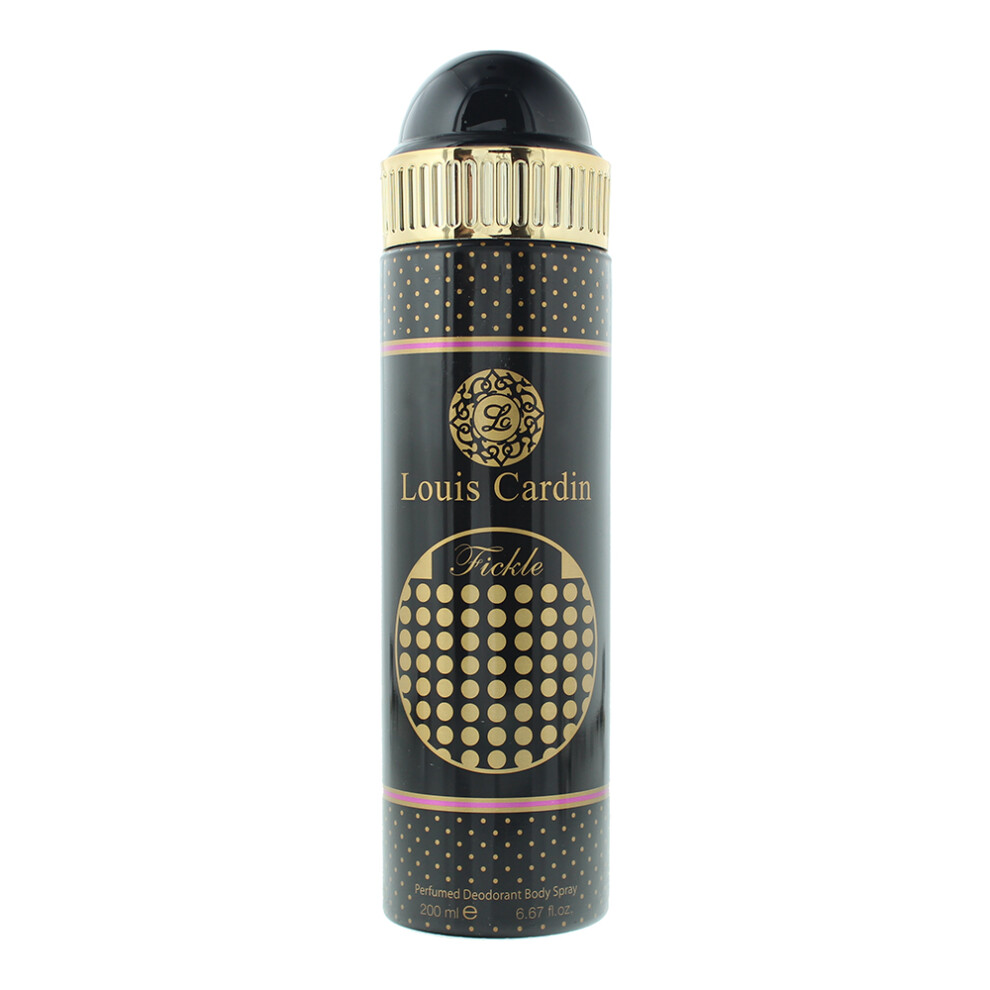 Louis Cardin Fickle Deodorant Spray 200ml - Image 6
