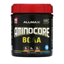 ALLMAX, AMINOCORE BCAA, Framboise Bleue, 2.1 lbs (945 g)