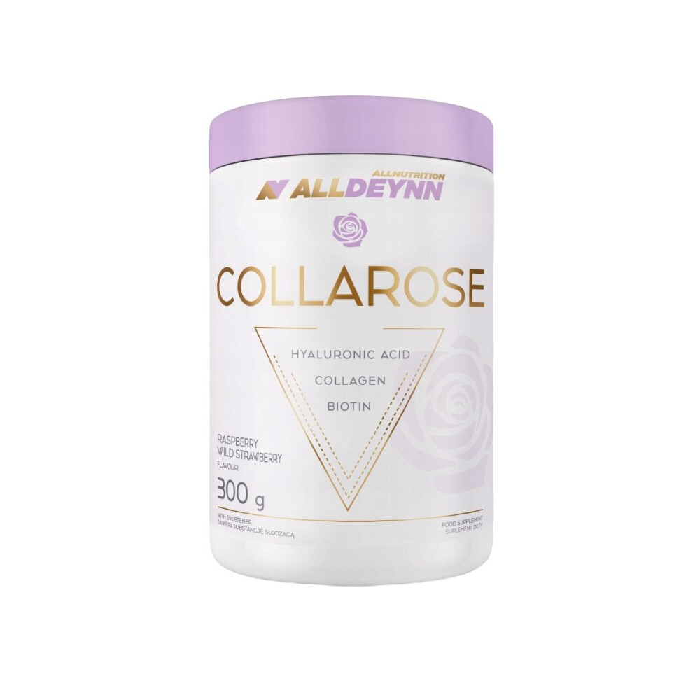 Allnutrition Alldeynn Collarose, Raspberry Wild Strawberry - 300G