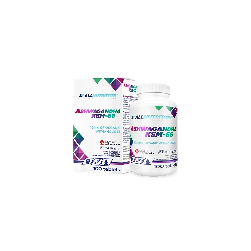 Allnutrition Ashwagandha Ksm-66 - 100 Tablets