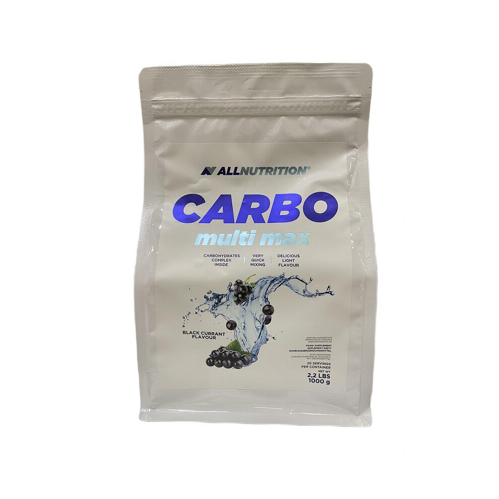 Allnutrition Black Carbo Multi Max, Currant - 1000G