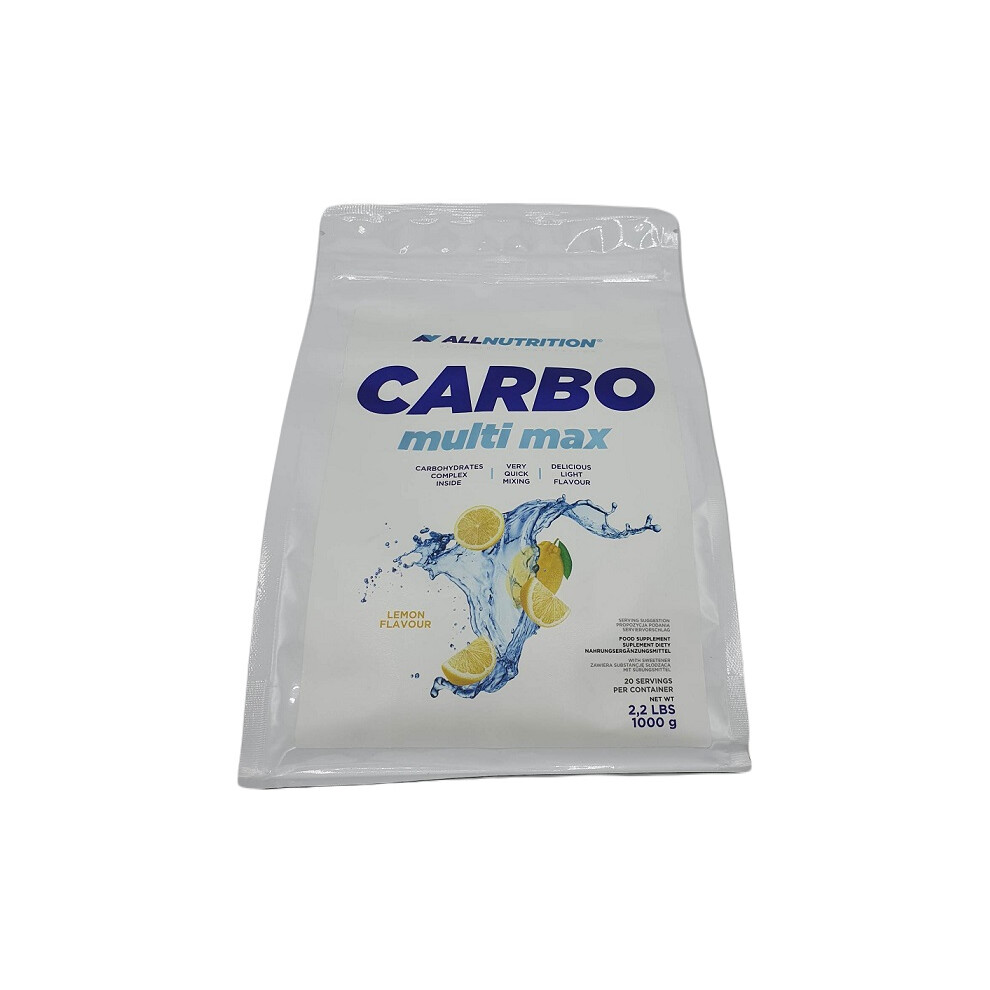 Allnutrition Carbo Multi Max, Lemon - 1000G