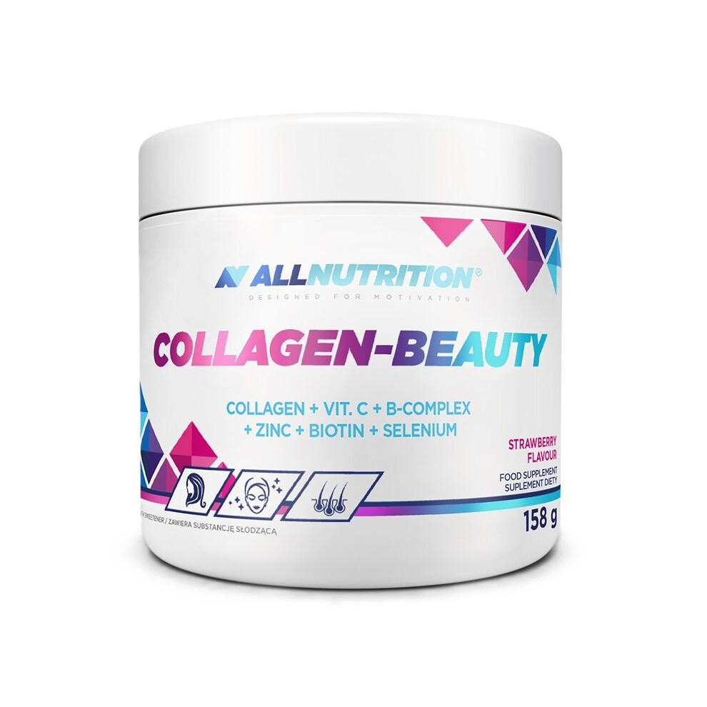 Allnutrition Collagen-Beauty, Strawberry - 158 grams - Image 5