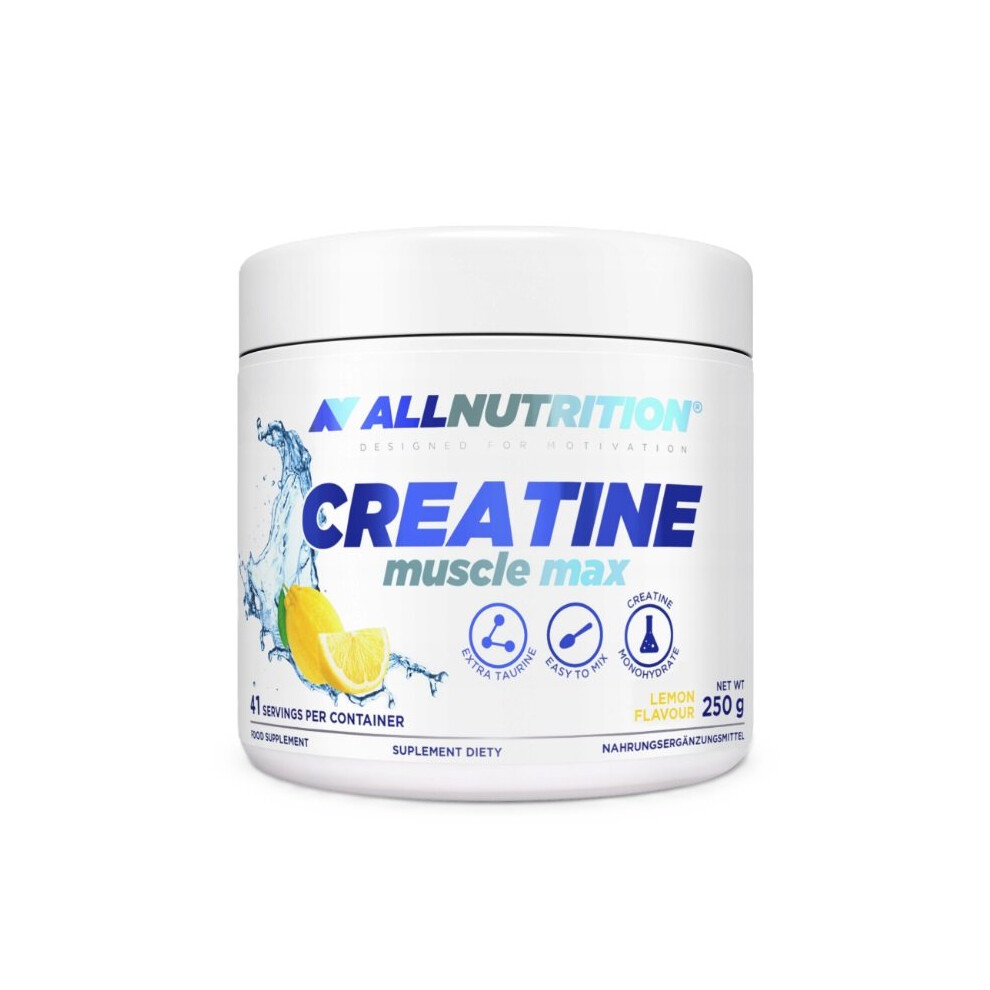 Allnutrition Creatine Muscle Max, Lemon - 250G