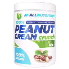 100% Peanut Cream, Crunch - 1000g