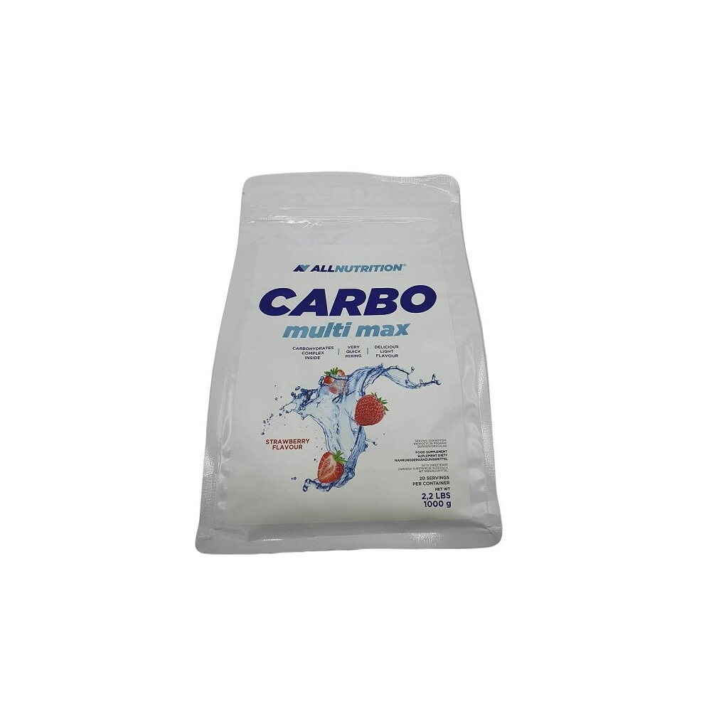 Allnutrition Carbo Multi Max, Strawberry - 1000G
