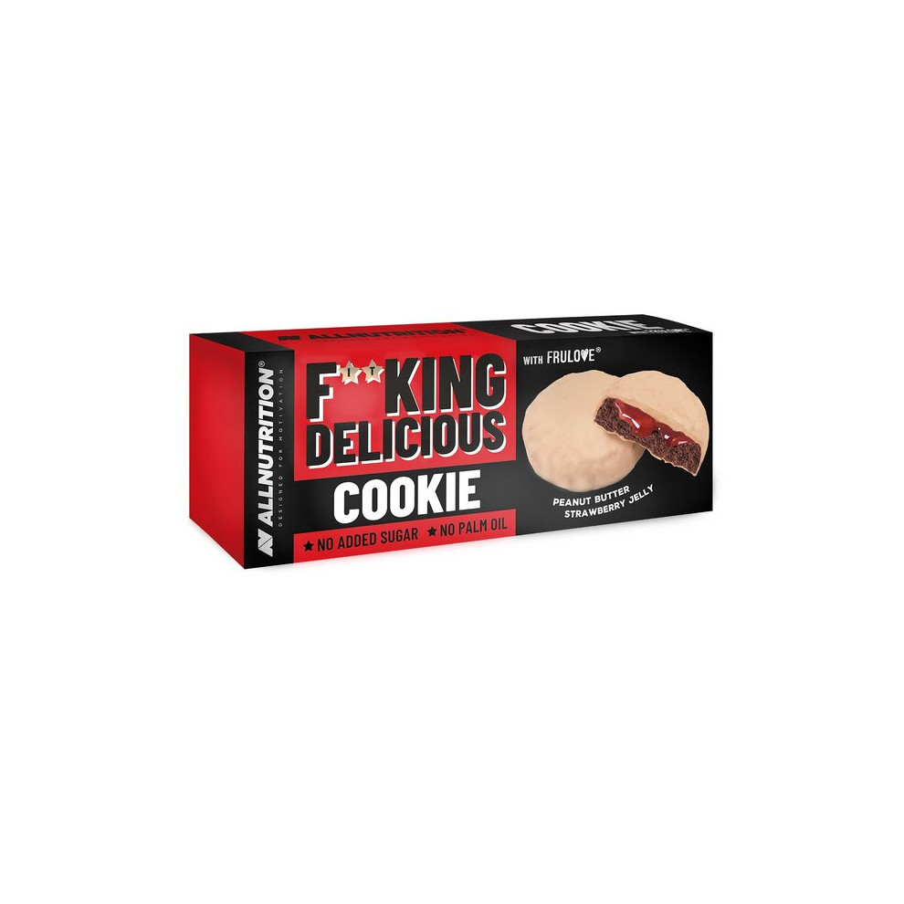 Allnutrition Fitking Delicious Cookie, Peanut Butter Strawberry Jelly - 128G