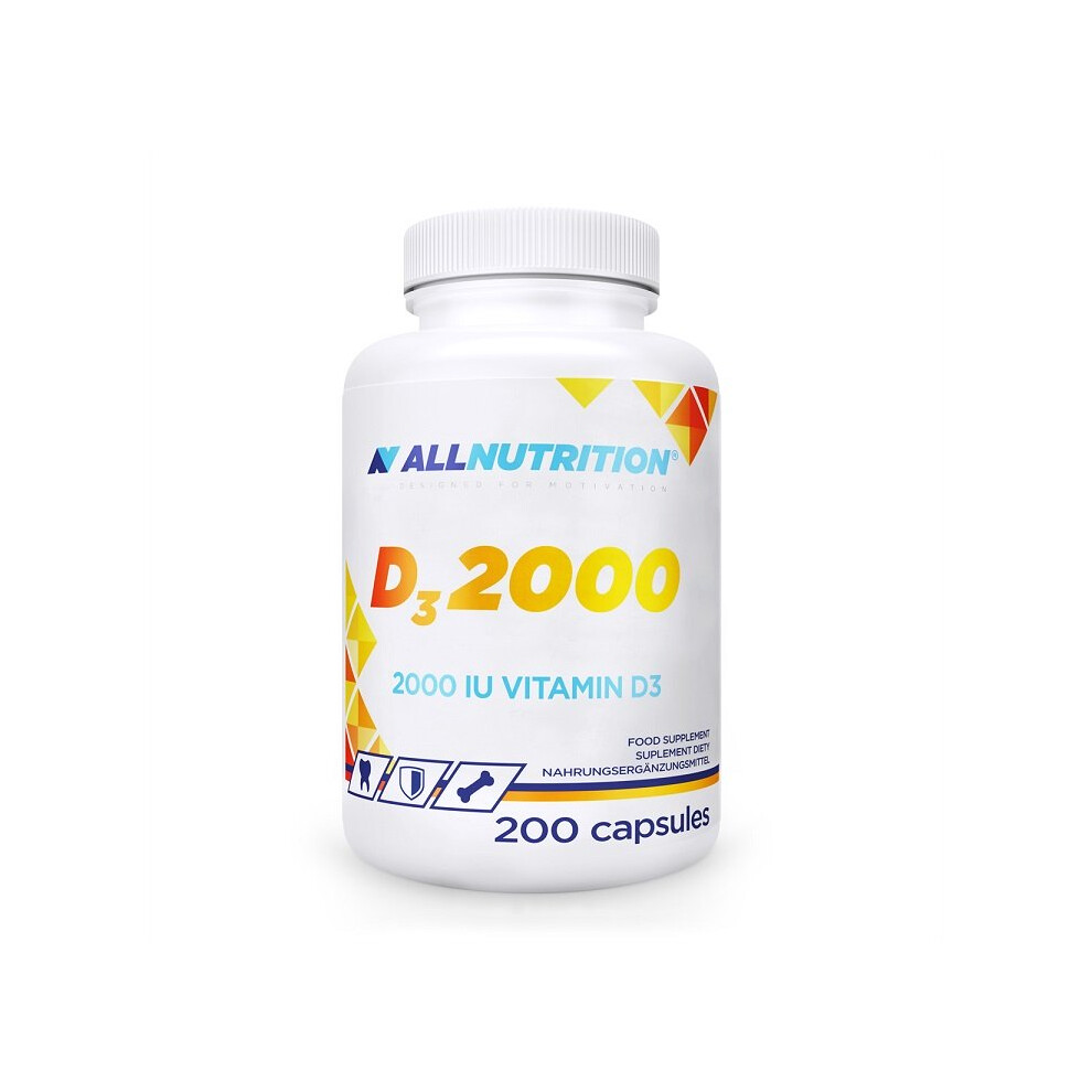 Allnutrition Vit D3 2000, 2000 Iu (Ean 5902837755304) - 200 Caps