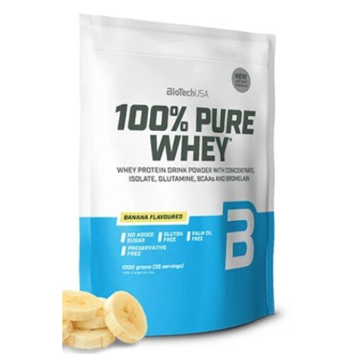 100% Pure Whey, Banana - 1000g