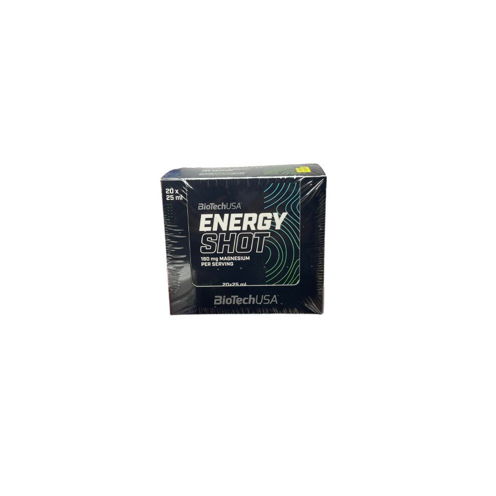Biotechusa Energy Shot, Lemon - 20 X 25 Ml. - Image 3