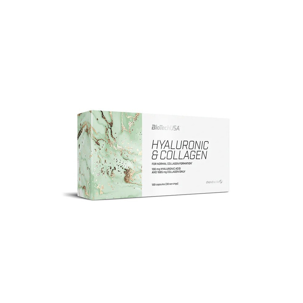 Biotechusa Hyaluronic And Collagen - 120 Caps