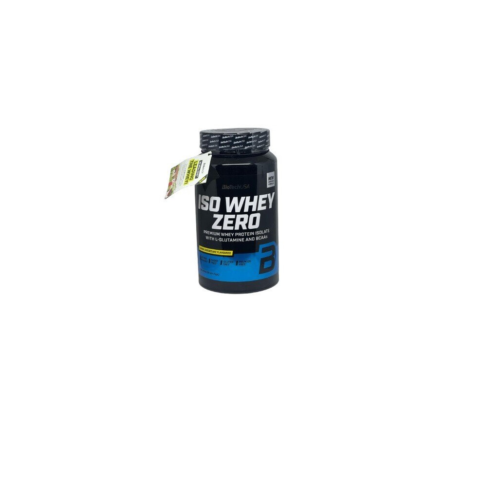 Biotechusa Iso Whey Zero, Lemon Cheesecake (Ean 5999076255146) - 908G