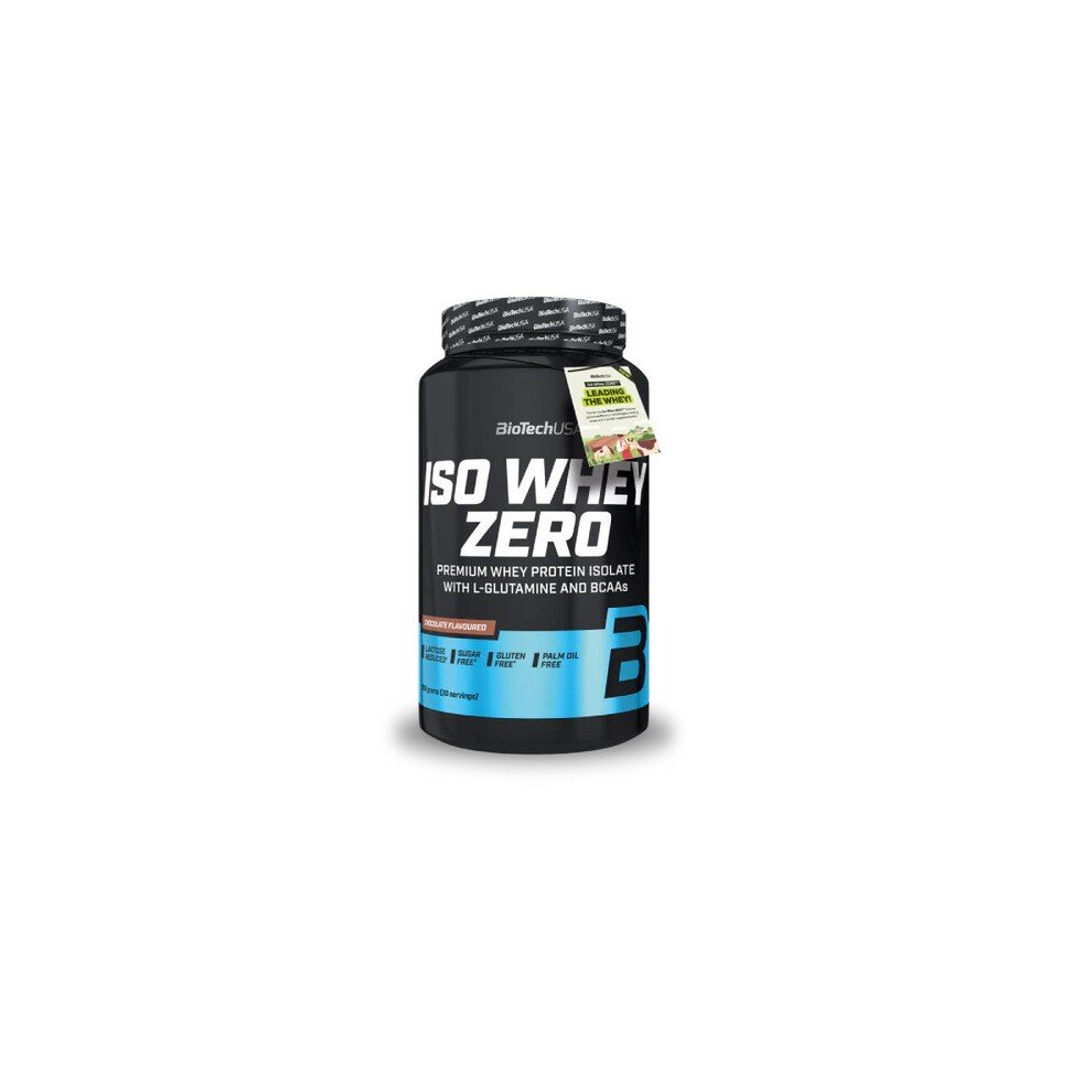 Biotechusa Iso Whey Zero, White Chocolate - 908G