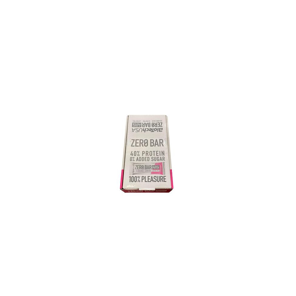 Biotechusa Zero Bar, Chocolate-Marzipan - 20 X 50G