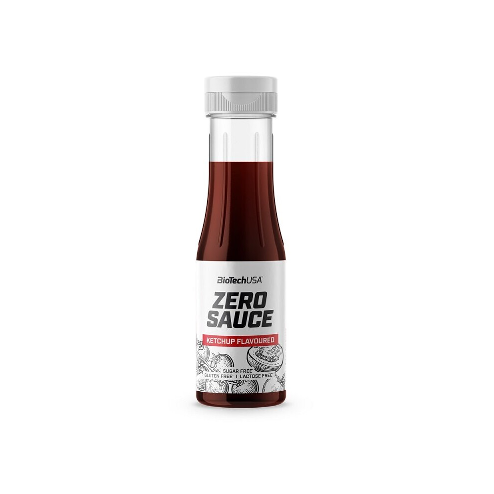 Biotechusa Zero Sauce, Ketchup - 350 Ml.