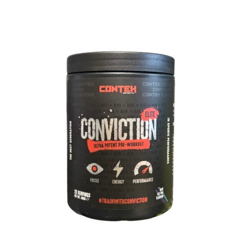 Conviction Elite, Blue Ice Pop - 400g