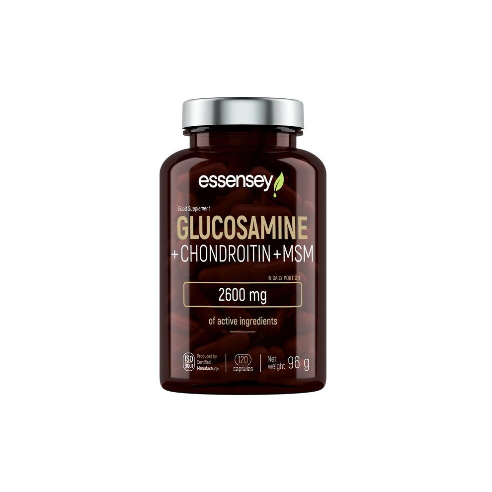 Essensey Glucosamine + Chondroitin + Msm - 120 Caps
