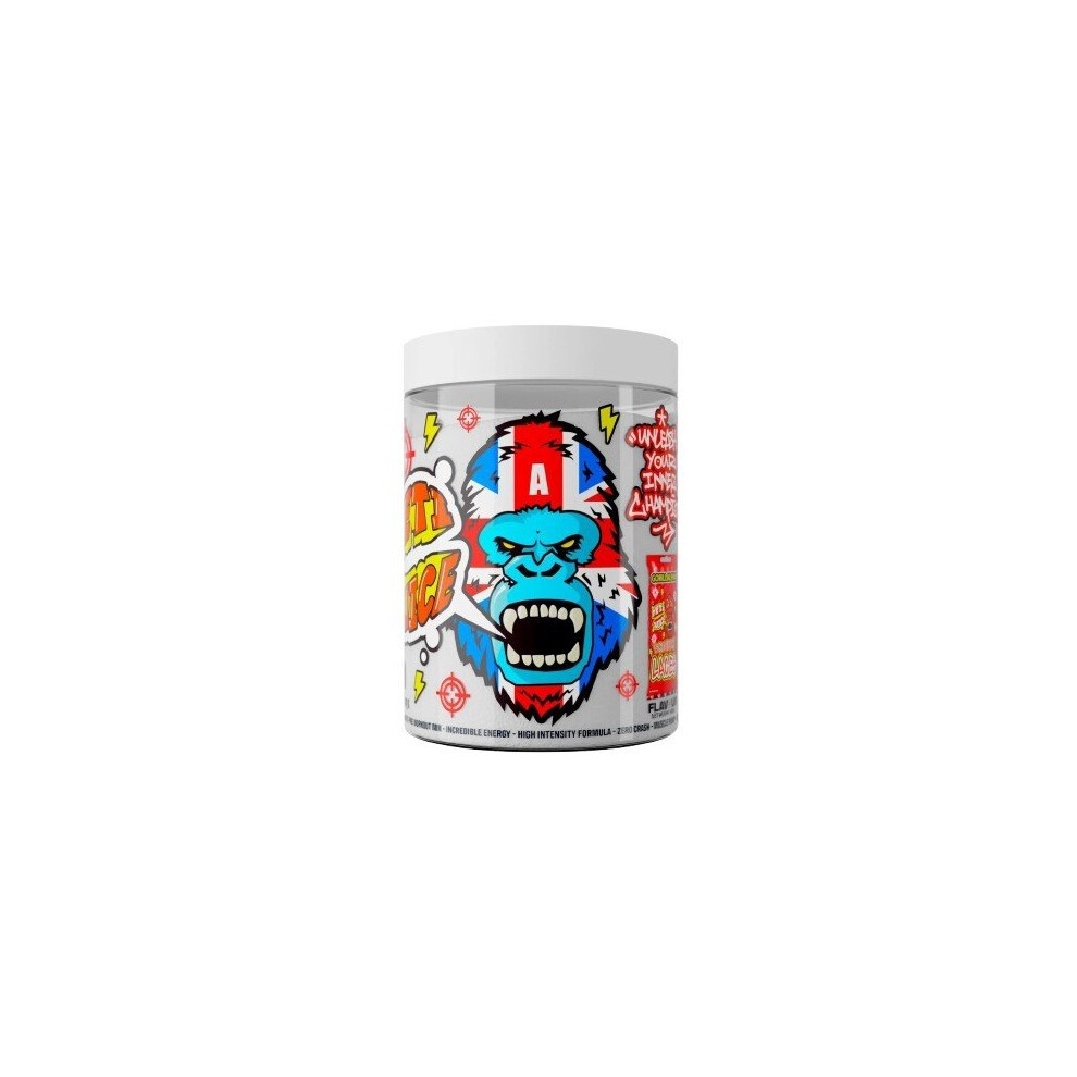 Gorillalpha Yeti Juice, Strawberry Laces - 480G