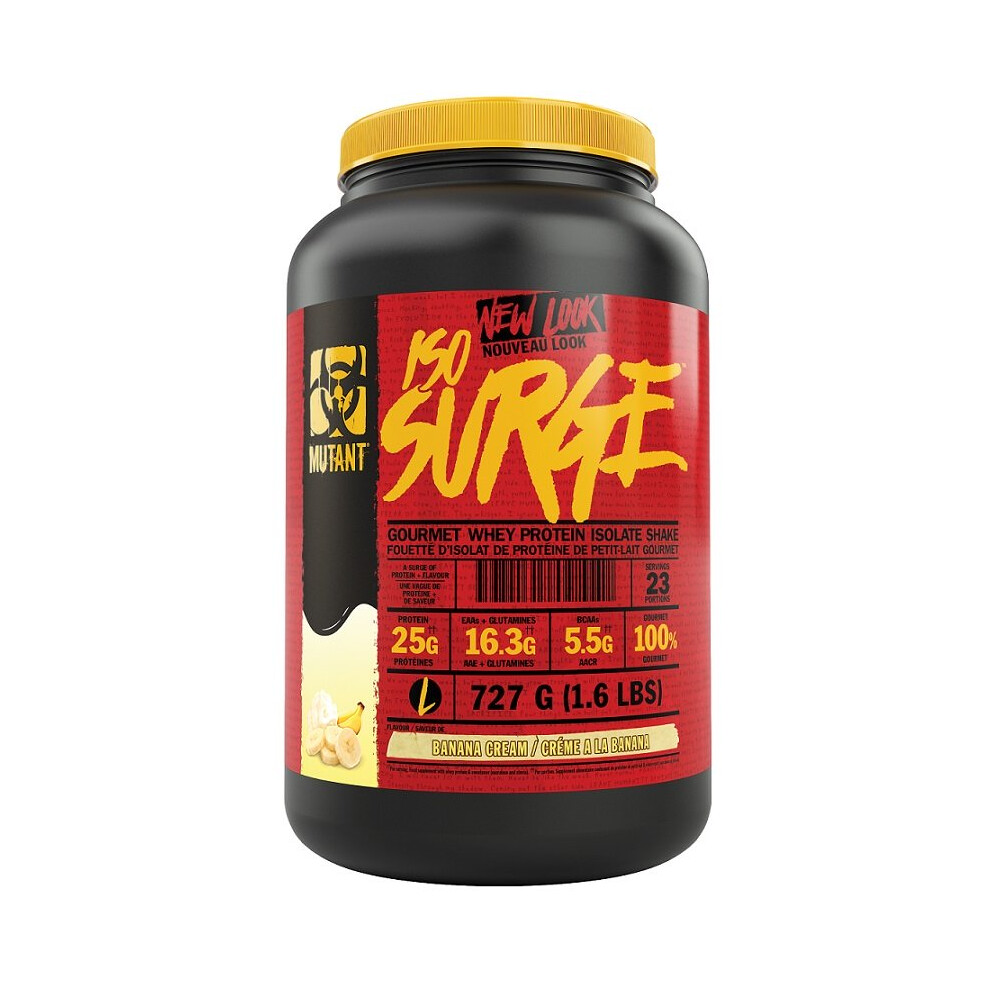 Mutant Cream Iso Surge, Banana - 727G