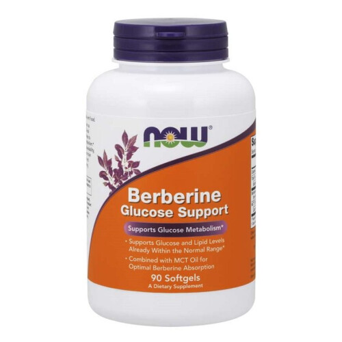 NOW Foods Berberine Glucose Support - 90 softgels