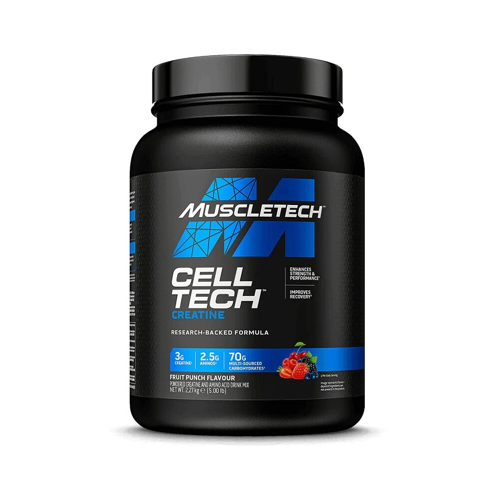 Muscletech Cell-Tech Creatine, Fruit Punch (New Formula) - 2270G