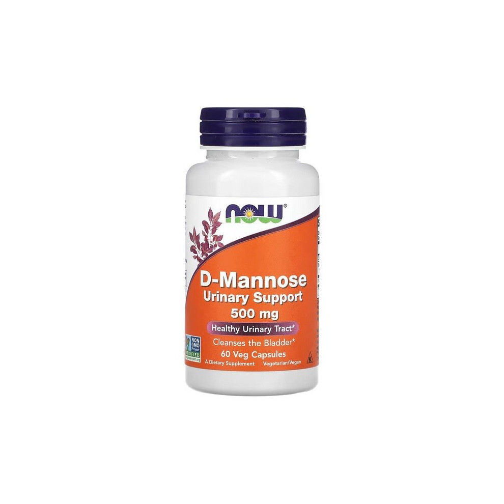 Now Foods D-Mannose, 500Mg - 60 Vcaps