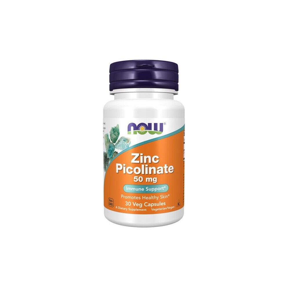Now Foods Zinc Picolinate, 50Mg - 30 Vcaps