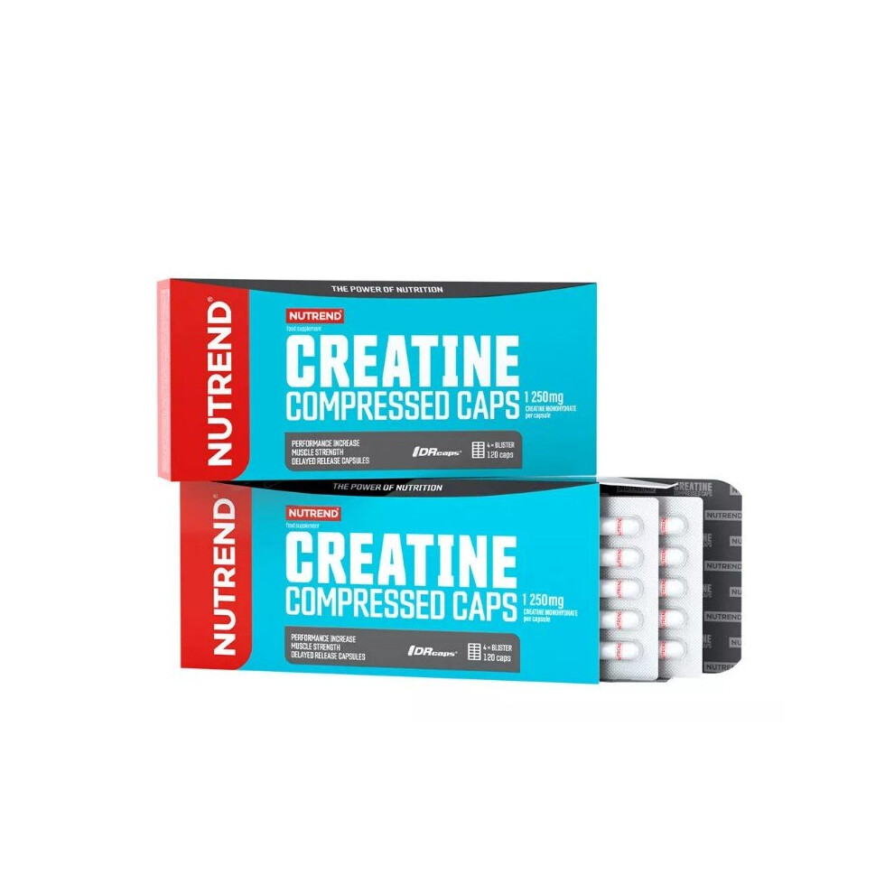 Nutrend Creatine Compressed Caps - 120 Caps