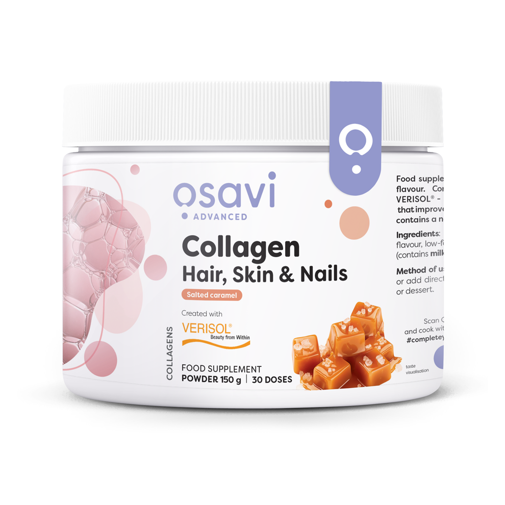 Osavi Collagen Peptides (Hair, Skin & Nails), Salted Caramel - 150G