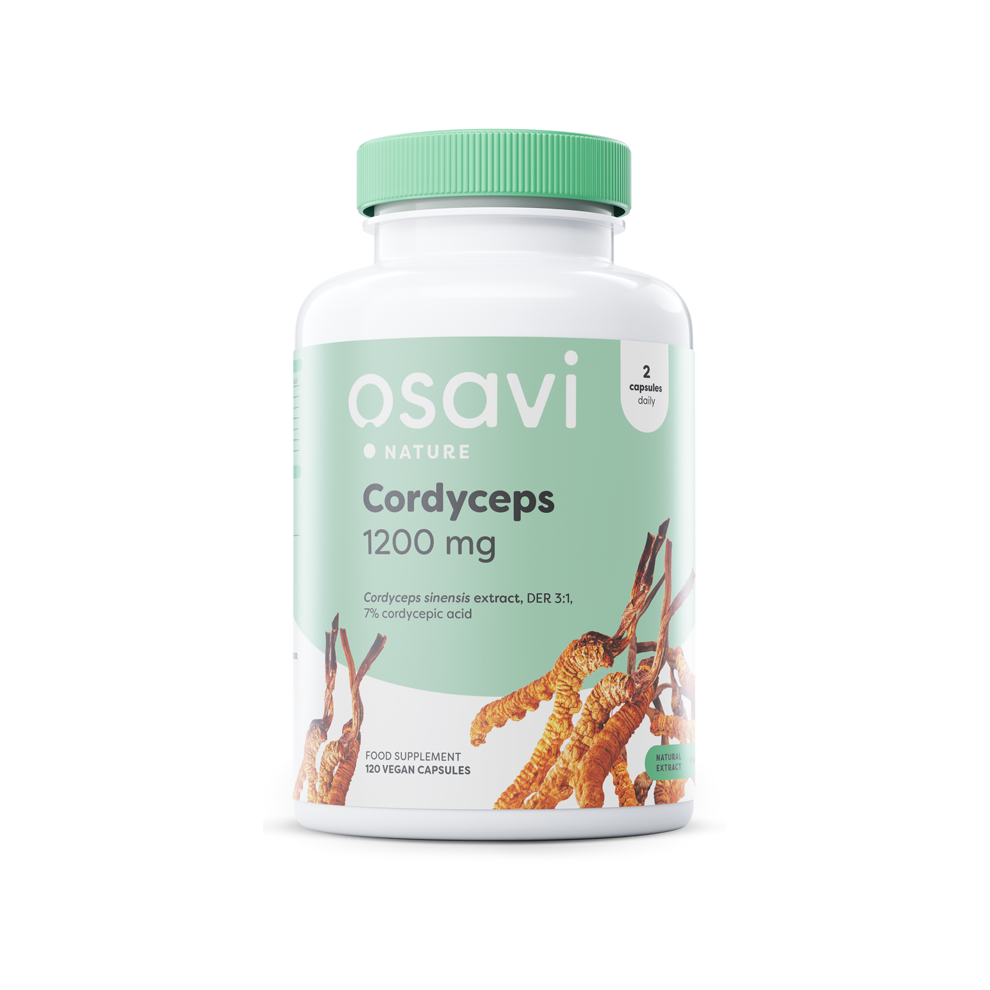 Osavi Cordyceps, 1200Mg - 120 Vegan Caps