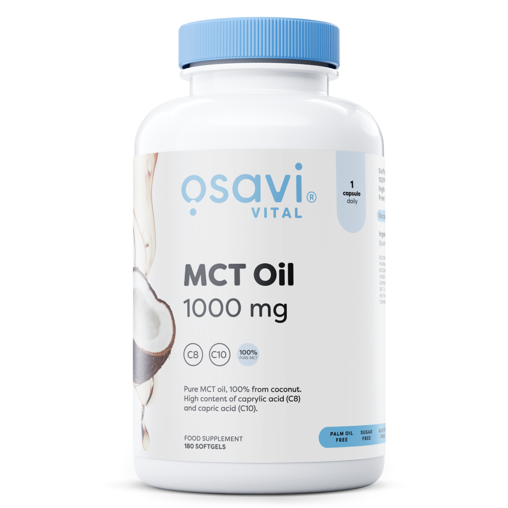 Osavi Mct Oil, 1000Mg - 180 Softgels