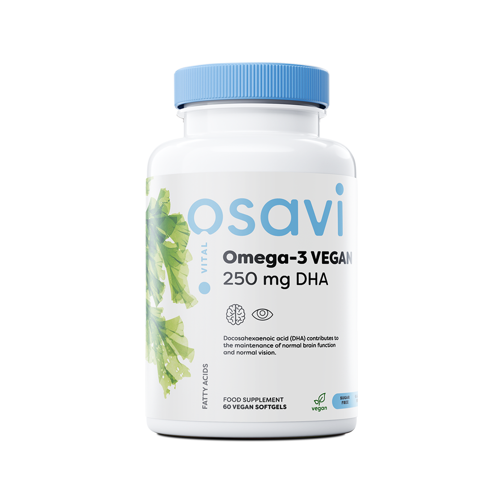 Osavi Omega-3 Vegan, 250Mg Dha - 60 Vegan Softgels
