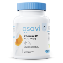 Vitamin K2 MK-7, 100mcg - 60 softgels