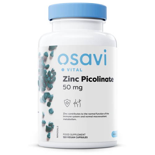 Zinc Picolinate, 50mg - 120 vegan caps