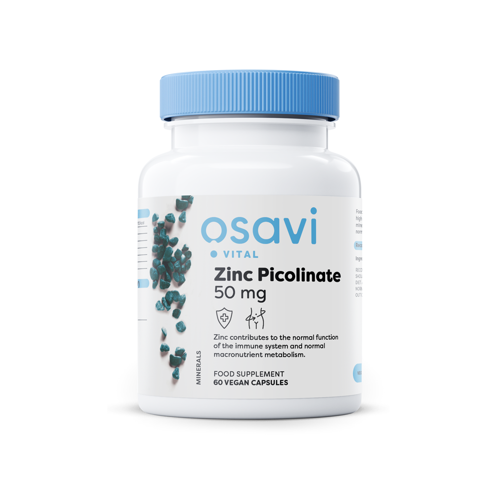 Osavi Zinc Picolinate, 50Mg - 60 Vegan Caps