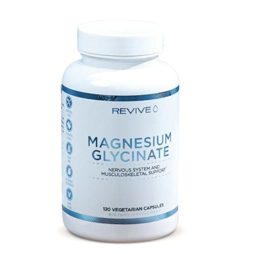 Revive, Glycinate de Magnésium, 120 Capsules Végétariennes