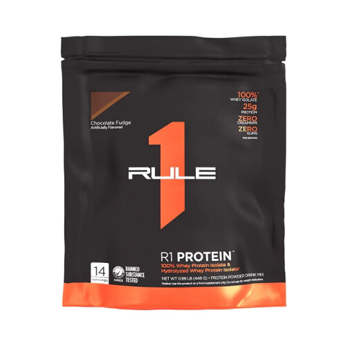 R1 Protein, Chocolate Fudge - 448g